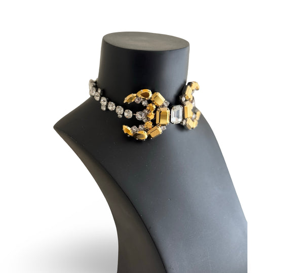 LUNAR DYNASTY - DOUBLE CRESCENT MOON CHOKER