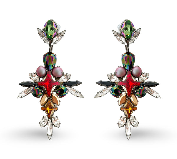 Babylon La Croix Drop Earrings - MSS
