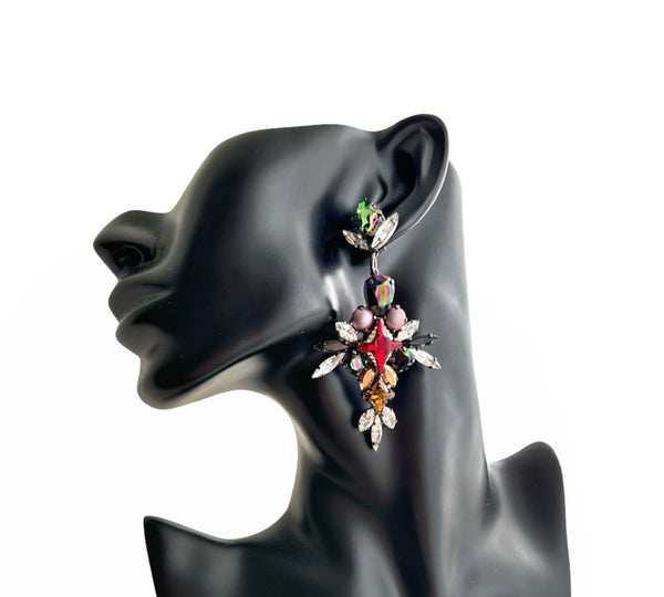 Babylon La Croix Drop Earrings - MSS