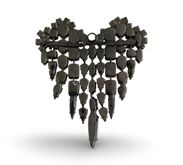 MUSE SACRED CRYSTAL HEART WITH RUBY