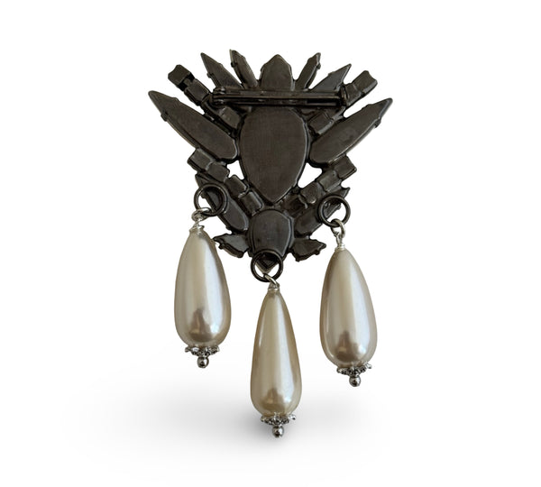 MIDNIGHT MUSE GRANDE BROOCH