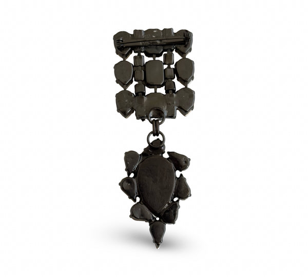 GOLDEN MUSE MEDAL BROOCH