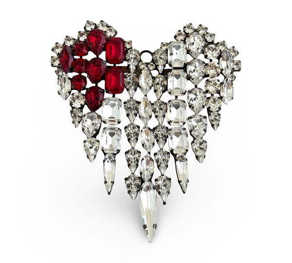 MUSE SACRED CRYSTAL HEART WITH RUBY