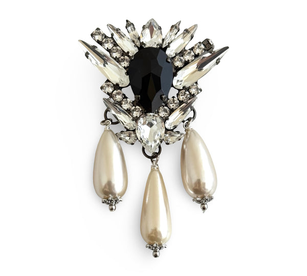 MIDNIGHT MUSE GRANDE BROOCH