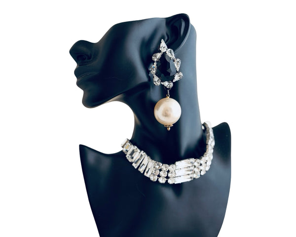 The Baroque Muse Crystal Choker