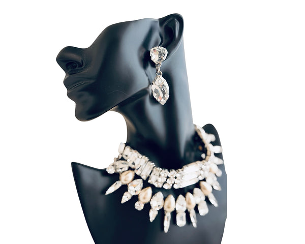 Dynasty Étoile - Trilliant Crystal Drop Earrings