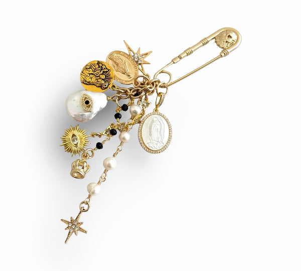BROOCH DYNASTY SAFETY PIN PROTECTION PIN