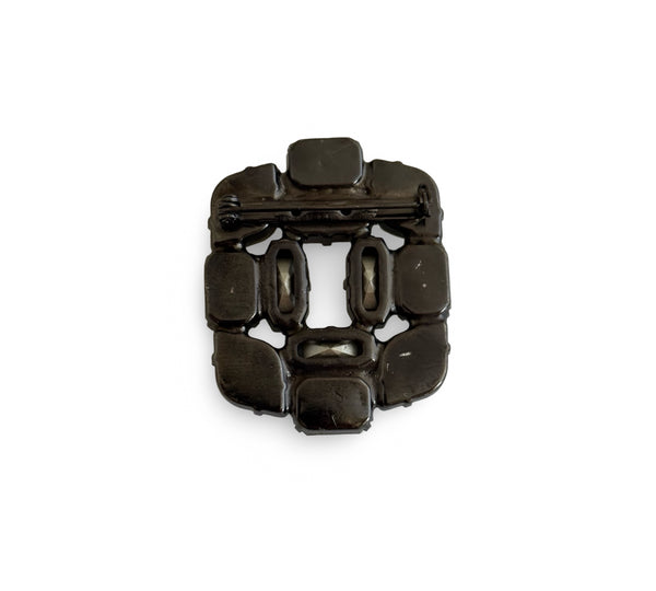 THE BAROQUE MUSE MATRIX BROOCH