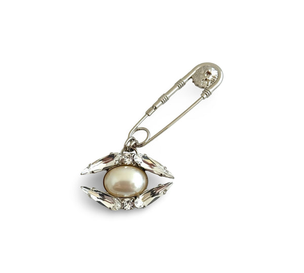 BROOCH DYNASTY SAFETY PIN SERAPH EYE PIN