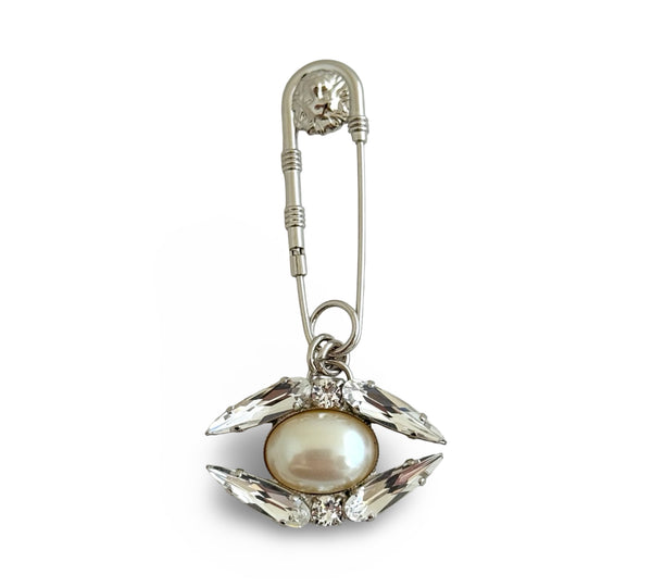 BROOCH DYNASTY SAFETY PIN SERAPH EYE PIN