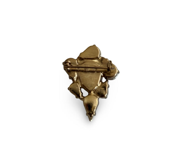 BROOCH DYNASTY EMERALD MARY PIN