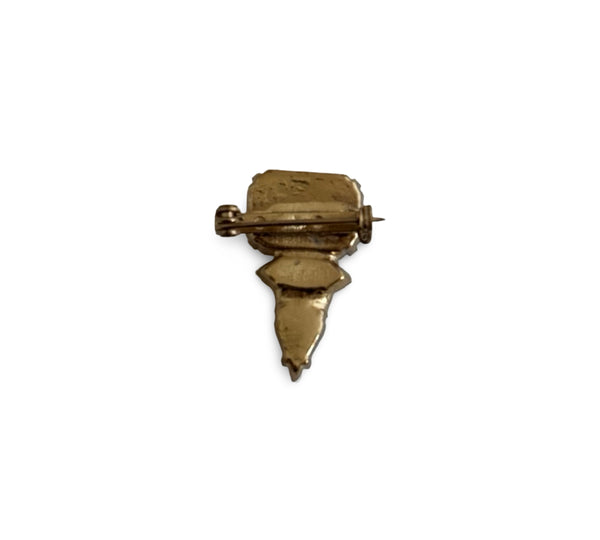 BROOCH DYNASTY MUSE TEENA GOLDEN PIN