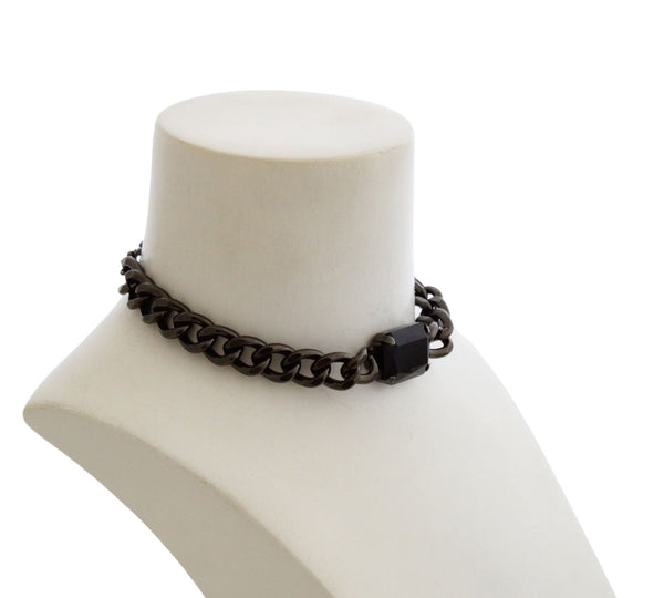 PANTHER DYNASTY AVA JET CHOKER