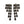 Load image into Gallery viewer, KASKADIA EMERALD FUCHSIA EARRINGS - AGSS

