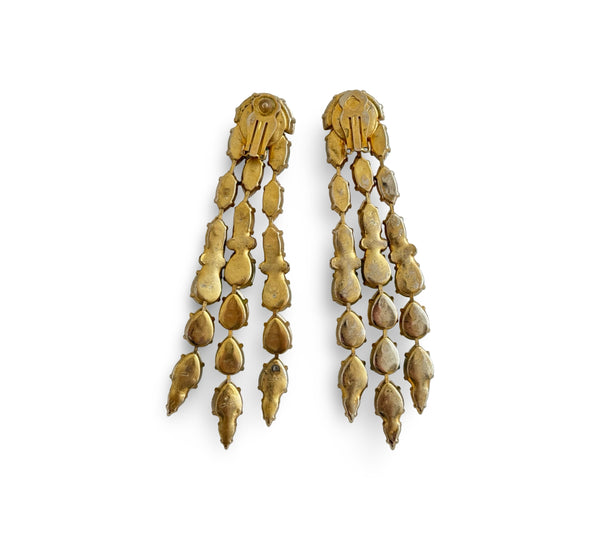 CHRYSILLIA PASTEL CHANDELIER EARRINGS - AGSS