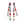 Load image into Gallery viewer, RUBY PINK OPAL DROP EARRINGS - AGSS
