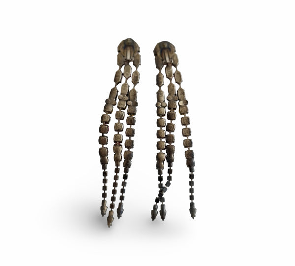 CHRYSILLIA PINK YELLOW EARRINGS - AGSS