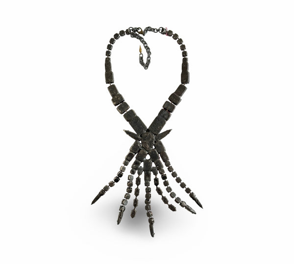 FUCHSIA PANTHER DYNASTY GRAND NECKLACE - AGSS