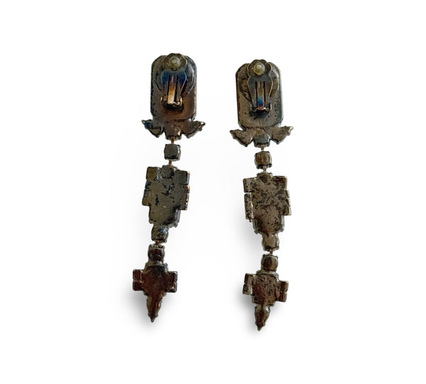 EMERALD KRIS DROP EARRINGS - AGSS
