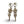 Load image into Gallery viewer, WHITE LIGHT SCORPIO EARRINGS - AGSS
