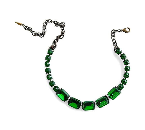 EMERALD OCTOGON CHOKER - AGSS