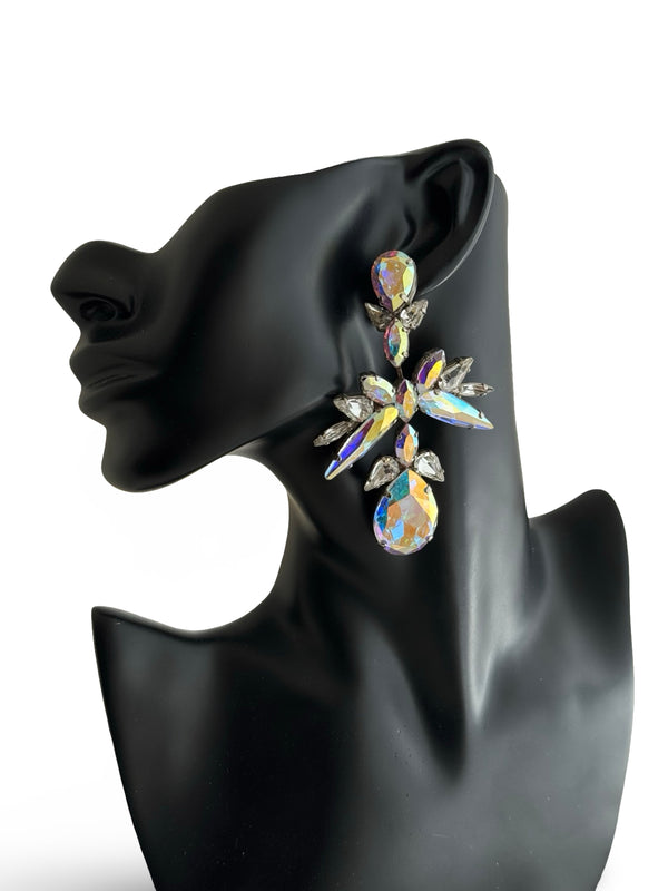 RAINBOW OPAL ARCHANGEL EARRINGS - AGSS