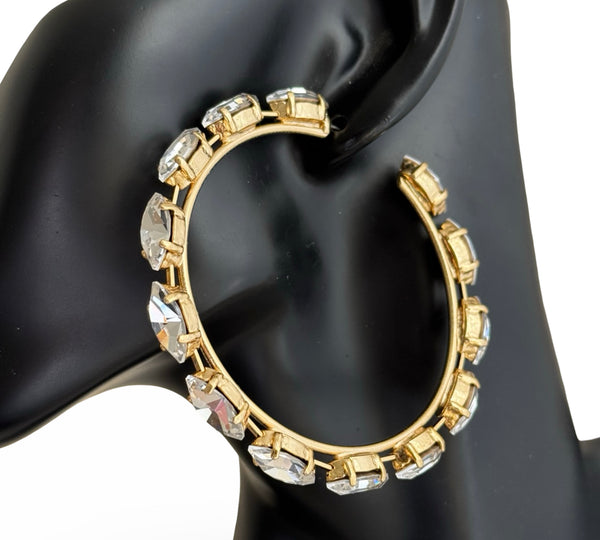 GOLD TITAN HOOP - SS26JU