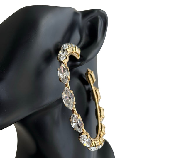 GOLD TITAN HOOP - SS26JU
