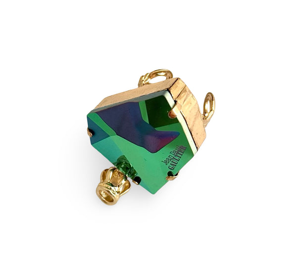 METALLIC GREEN RING - SS26JU