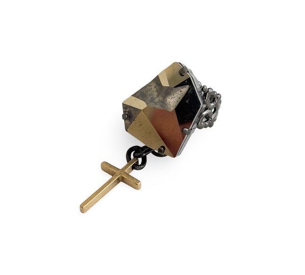 METALLIC BRONZE RING - SS26JU