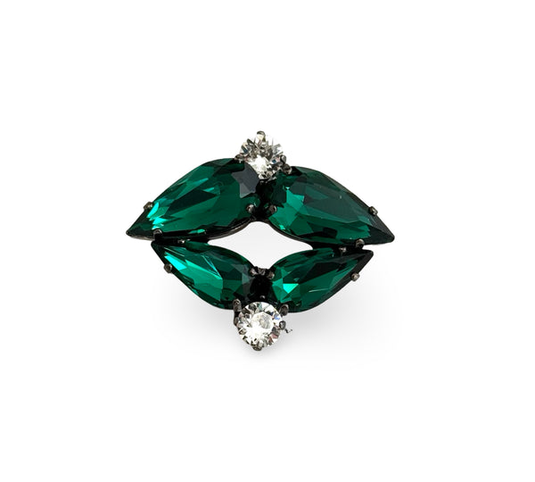 EMERALD ENVY BROOCH - SS26JU
