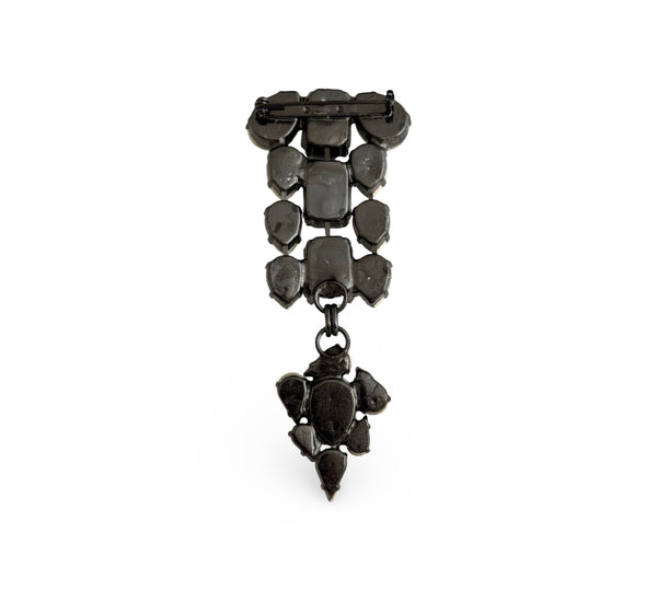 EMERALD GRAND MEDAL BROOCH - SS26JU