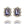 Load image into Gallery viewer, TANZANITE DIANA EARRINGS - SS26JU
