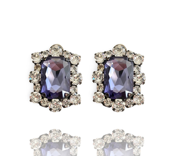 TANZANITE DIANA EARRINGS - SS26JU