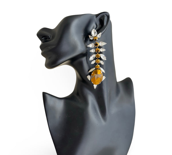 BRONZE SIREN DROP EARRINGS - SS26JU