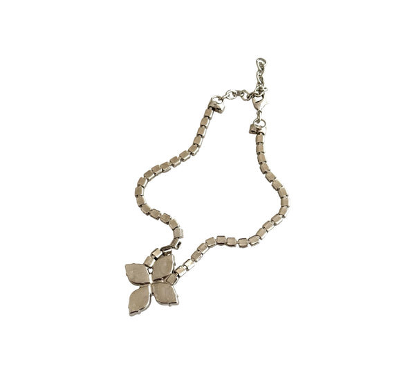 FLOWER CROSS NECKLACE - SS26JU