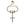 Load image into Gallery viewer, GOLDEN CROSS CHOKER NECKLACE - SS26JU
