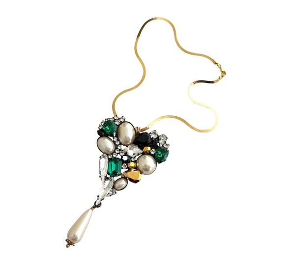 SACRED HEARD PEARL NECKLACE - SS26JU