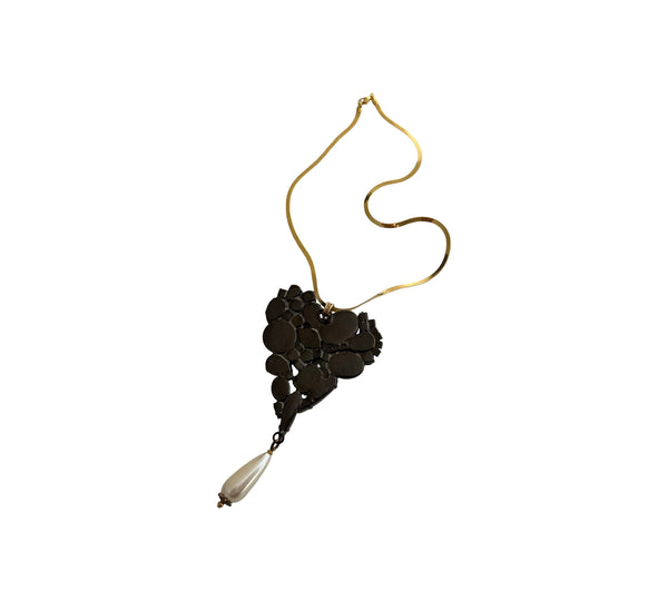 SACRED HEARD PEARL NECKLACE - SS26JU
