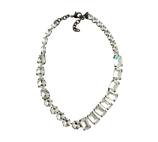 CRYSTAL MARY MEDIUM NECKLACE - SS26JU