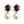 Load image into Gallery viewer, CRYSTAL MIDNIGHT MUSE WINE PEARL DROPS - SS26JU

