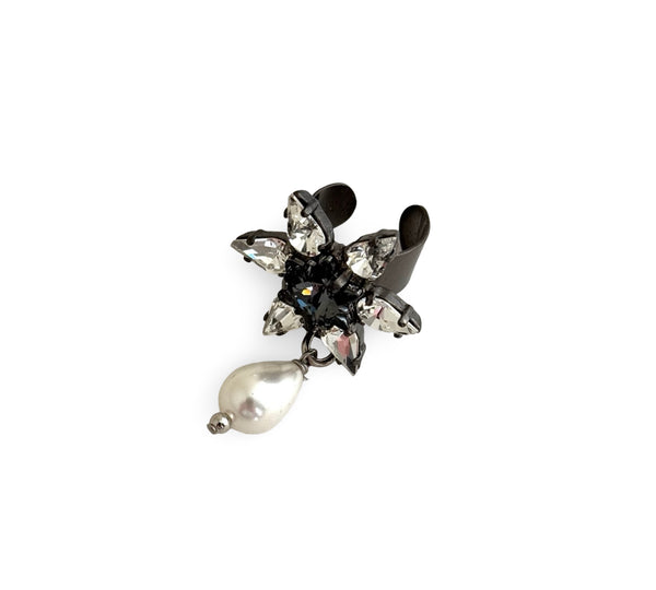 STAR & PEARL SMALL RING - SS26JU