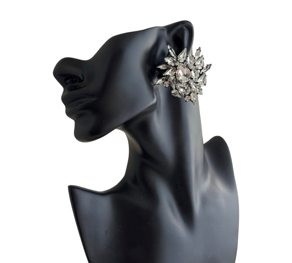 CRYSTAL ROSE STUDS - SS26JU