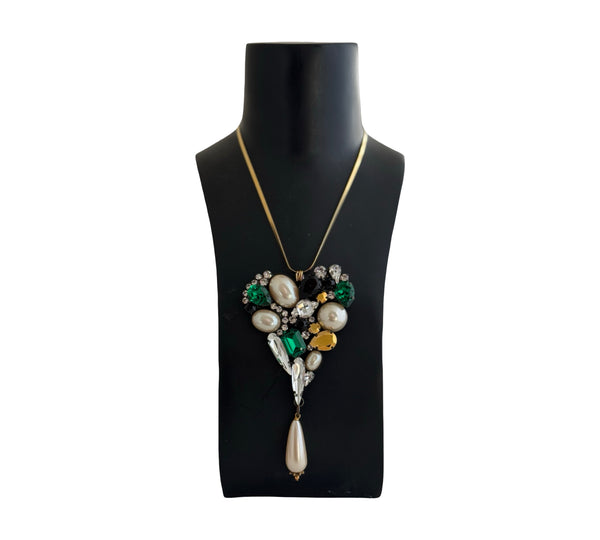 SACRED HEARD PEARL NECKLACE - SS26JU