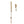 Load image into Gallery viewer, CRYSTAL MIA GOLD DROPS - SS26JU
