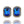 Load image into Gallery viewer, CRYSTAL SAPPHIRE ANNE STUDS - SS26JU

