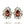 Load image into Gallery viewer, CRYSTAL DYNASTY PEAR STUD IN ANTIQUE PINK - SS26JU
