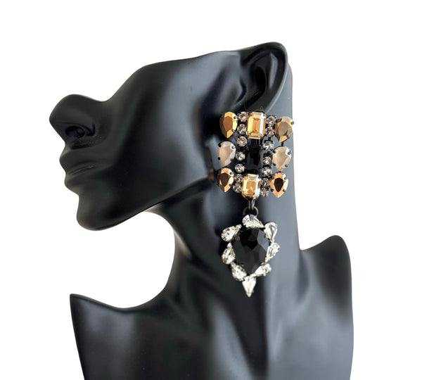 Muse Dynasty Medal Earrings - SS26B