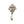 Load image into Gallery viewer, Muse Dynasty Crystal Cross Brooch with Pearl Drop - SS26B
