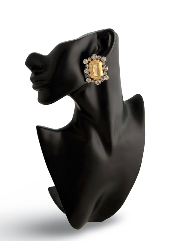 Dynasty Diana Champagne Studs